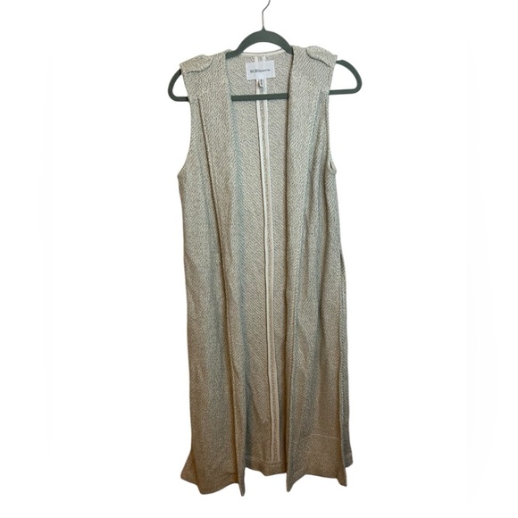 BCBGeneration Marled Longline Duster Sweater Vest - Picture 1 of 7